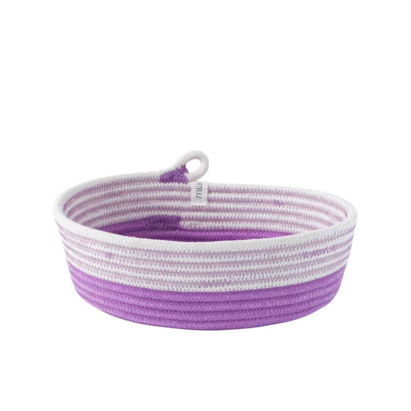 Essential Oval Basket (XS) - Berry Purple Soft Serve (BSK103535W-XS) Main Image